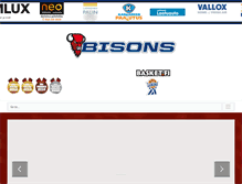Tablet Screenshot of bisons.fi